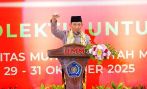 Tutup Tanwir IMM di Malang, Kapolri Ajak Mahasiswa dan Anak Muda Dukung Program Pemerintah