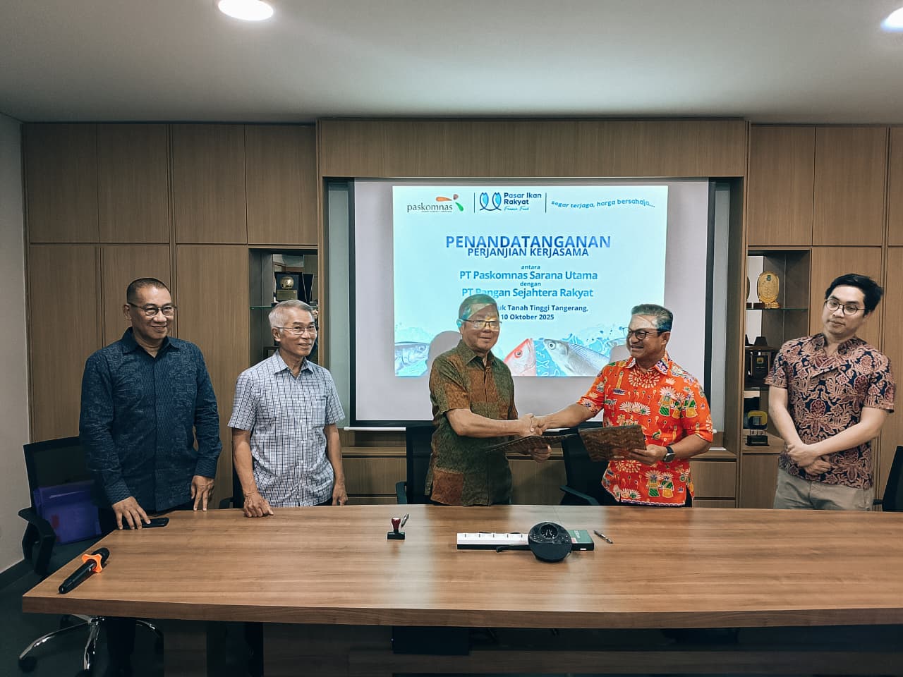 Gandeng PT Pangan Sejahtera Rakyat, Pasar Induk Tanah Tinggi Siap Pasok Ikan bagi Masyarakat Jakarta dan Banten