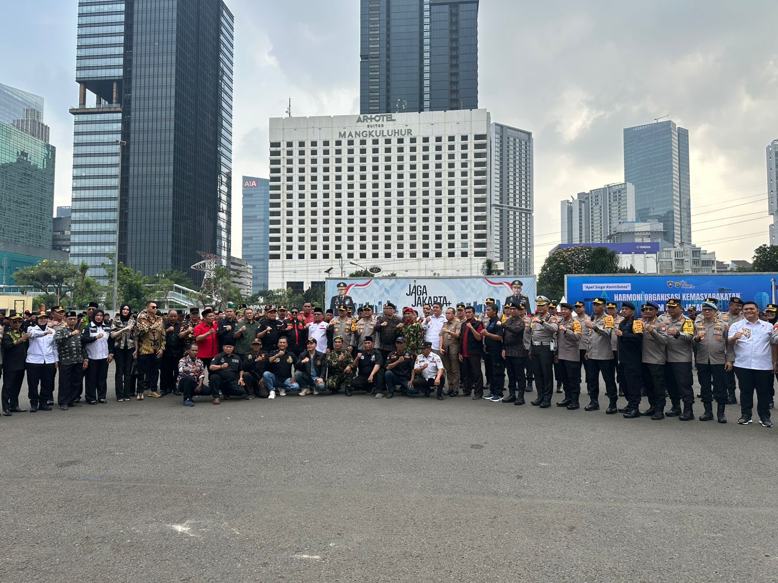 Puluhan Ormas Kompak Dukung Polda Metro “Jaga Jakarta” dan Tolak Aksi Anarkis