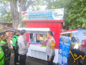 Launching 'Ojol Mart', Polresta Bandara Soetta Ajak Pengemudi Ojek Online Jaga Kamtibmas Kondusif