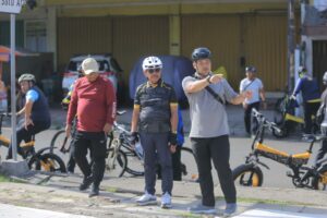 Pakai Sepeda, Wali Kota Tangerang Tinjau Proyek Strategis Daerah