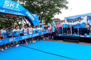 Gubernur Andra Soni Lepas Lomba Lari Ekbispar Banten 5K 2025, Ini Tujuannya