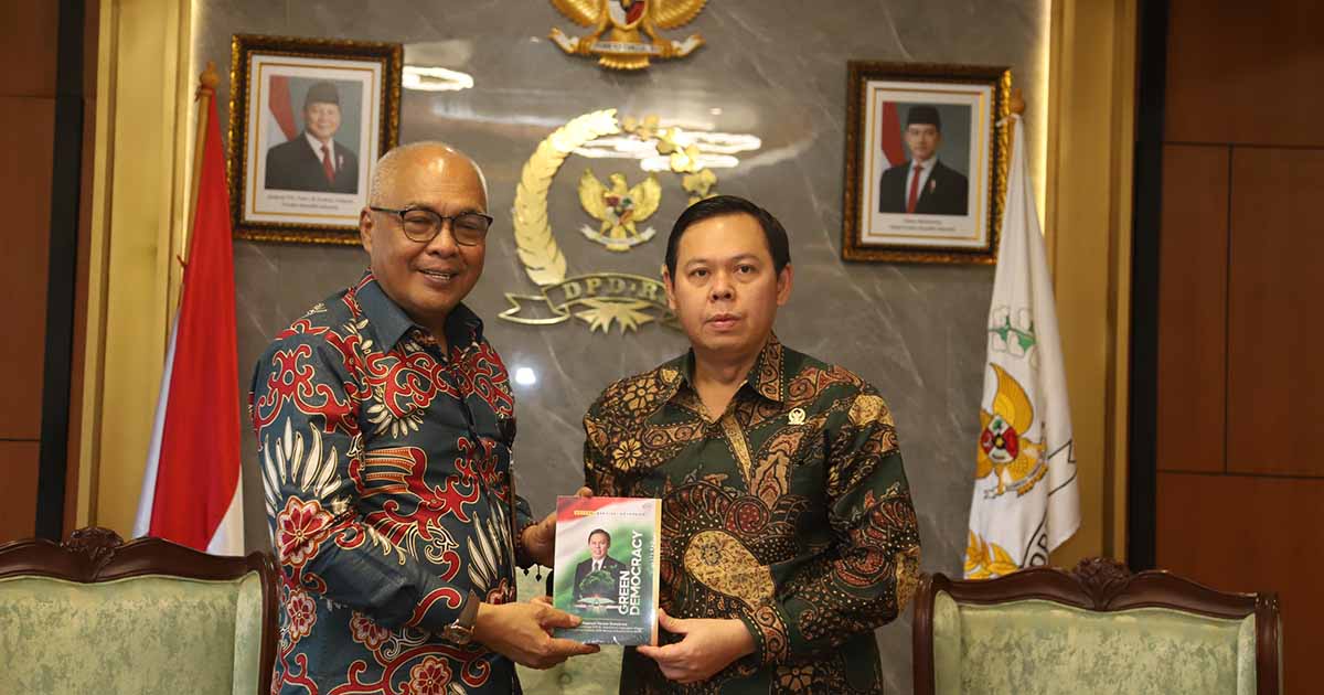 DPD RI dan PWI Pusat Sepakat Kampanyekan Green Democracy Jelang HPN 2026
