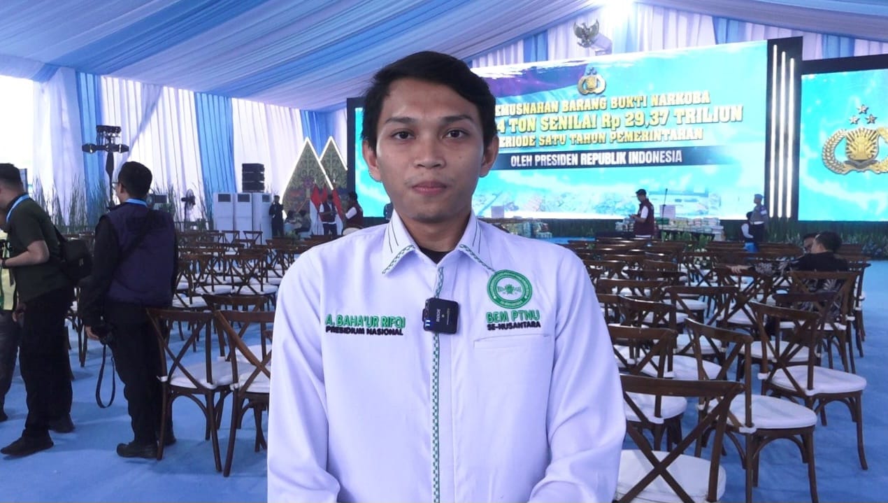 Apresiasi Pemusnahan Barang Bukti Senilai Rp29 Triliun, BEM PTNU Dukung Polri Berantas Narkoba