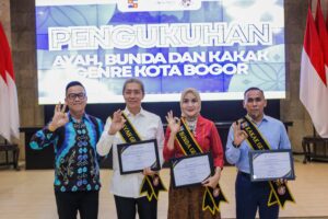 Dedie Rachim dan Yantie Rachim Dikukuhkan Sebagai Ayah dan Bunda GenRe Kota Bogor