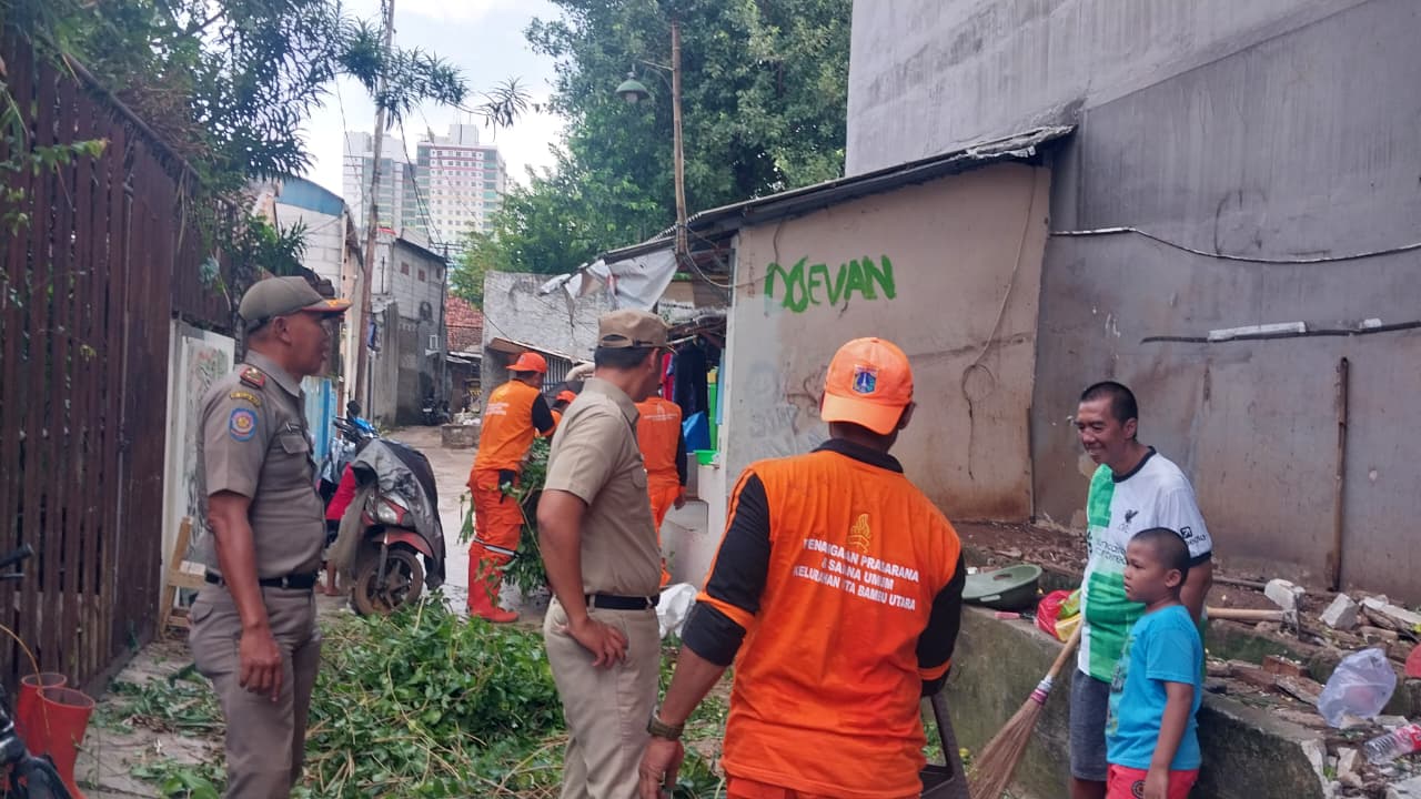 RT 08 RW 07 Kota Bambu Utara Bersolek, Sekretaris Kelurahan Turun Tangan