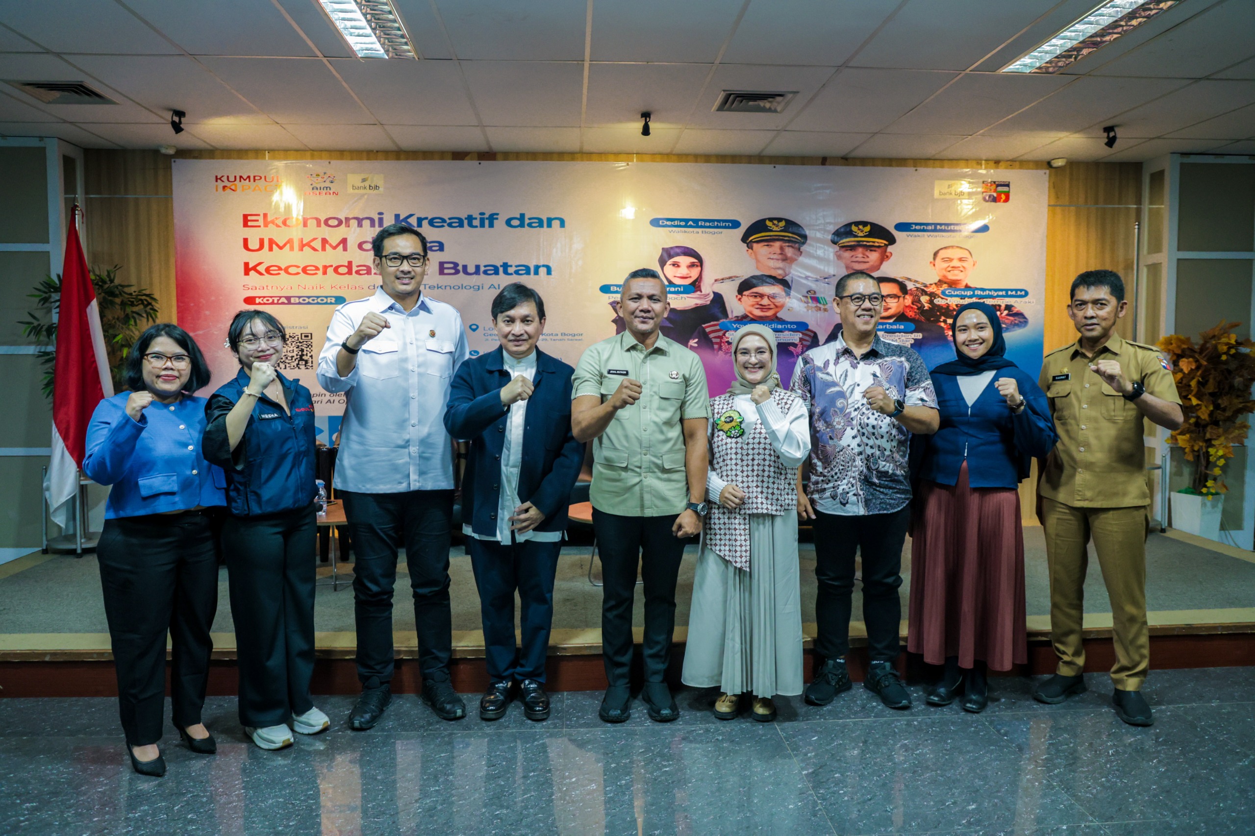 300 Pelaku UMKM Ikuti Pelatihan Ekonomi Kreatif di Era Kecerdasan Buatan