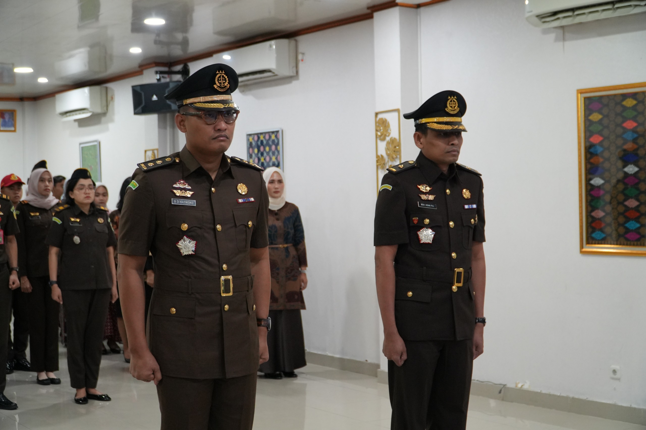 Tugas Menanti, Kasi Pidsus dan Kasi Intel Kejari Siap Tancap Gas