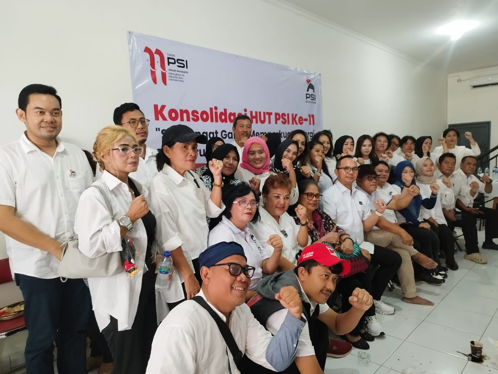 Sugeng Teguh Santoso Bakar Semangat Kader di HUT ke 11 PSI Kota Bogor