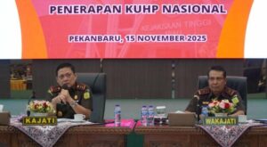Transisi KUHP Nasional, Kajati Riau Tegaskan Jaksa Harus Siap dan Tidak Ragu Tangani Perkara