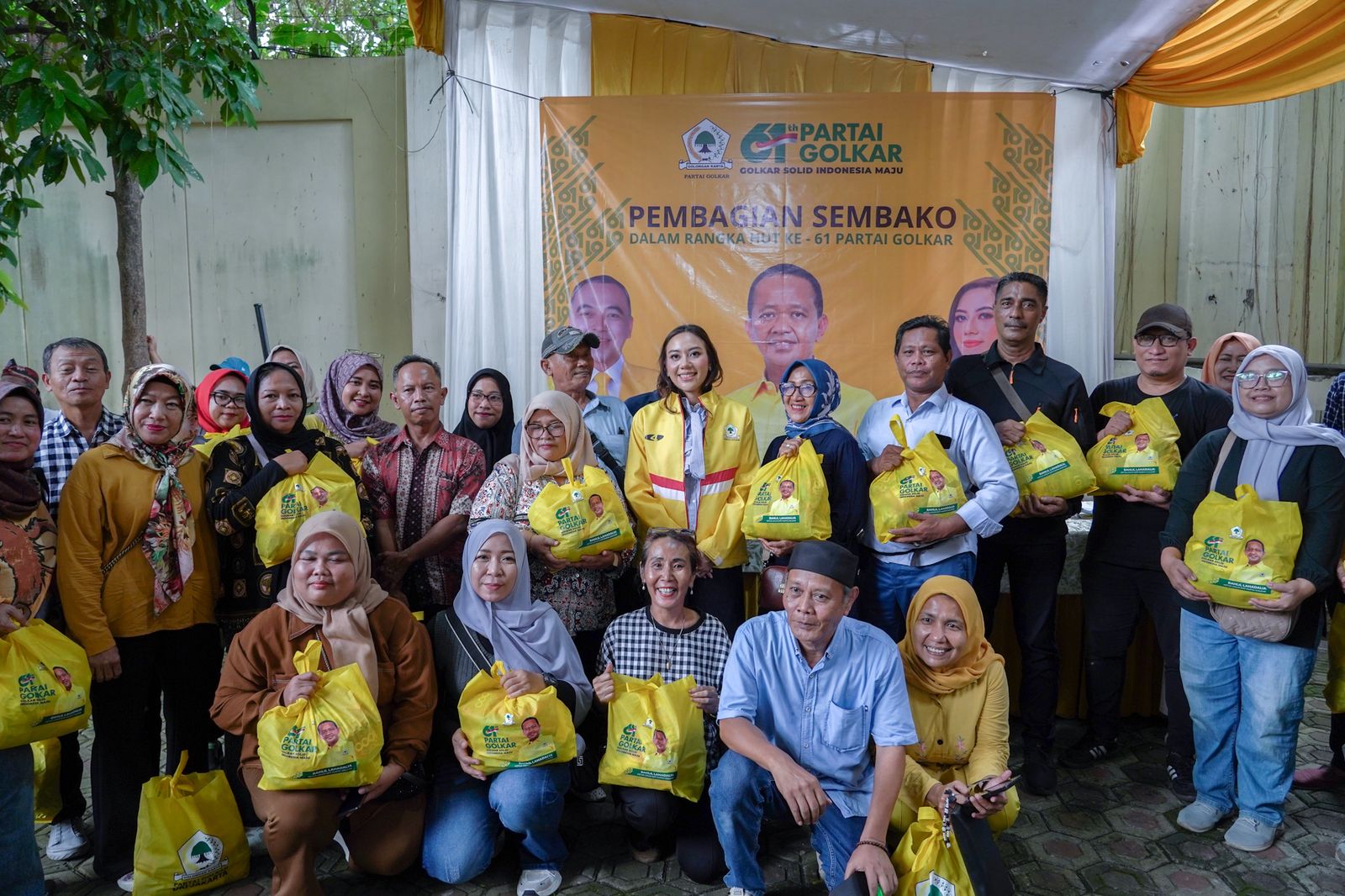 Berbagi dan Mendengar, Alia Noorayu: Cara Golkar Rayakan HUT bersama Warga