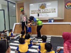 Polisi Sahabat Anak di Tangerang, Saat Anak-anak Belajar Jadi Pelopor Keselamatan Jalan