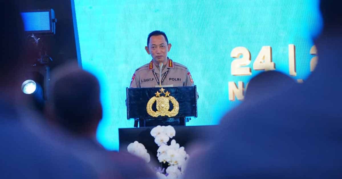 Kapolri Tekankan Doktrin Tribrata dan Catur Prasetya Pada Kapolda dan Kapolres se-Indonesia