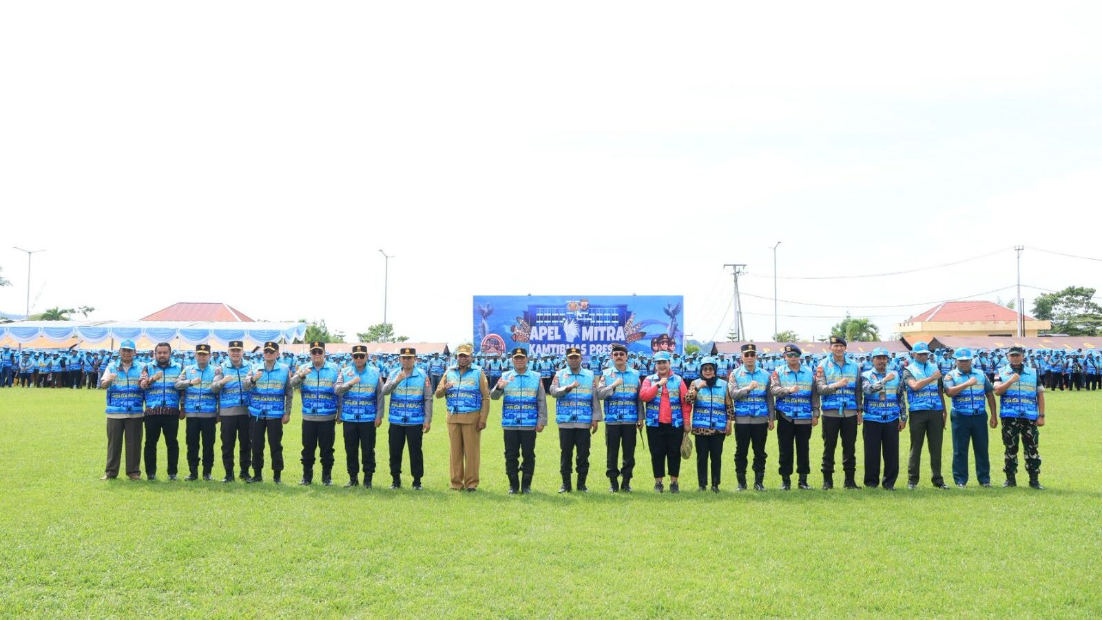 Ribuan Mitra Kamtibmas Siap Menjaga Keamanan dan Ketertiban Tanah Papua