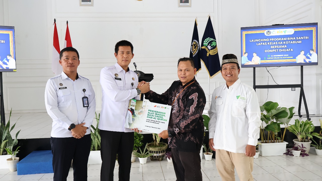 Lapas Kelas IIA Kotabumi dan Dompet Dhuafa Bersinergi Bina Santri dan Hapus Tato