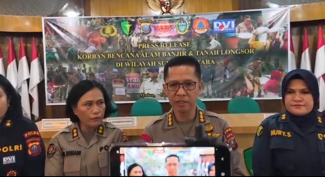Tim DVI Polri Berhasil Identifikasi 290 Korban Meninggal di Sumatera Utara