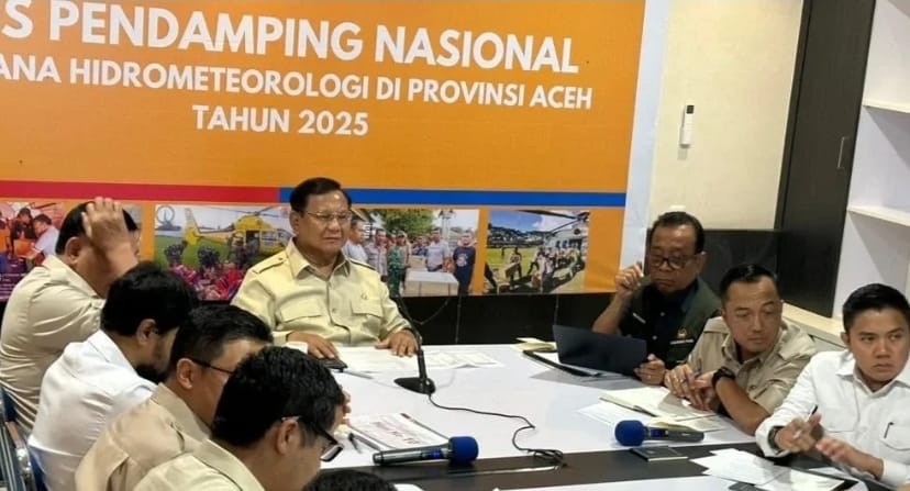 Prabowo Siap Cabut HGU untuk Bangun Hunian Sementara Korban Bencana Sumatera