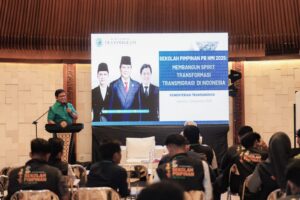 Wamen Viva Yoga Sosialisasikan Empat Amanat Presiden soal Transmigrasi di Sekolah Pimpinan HMI