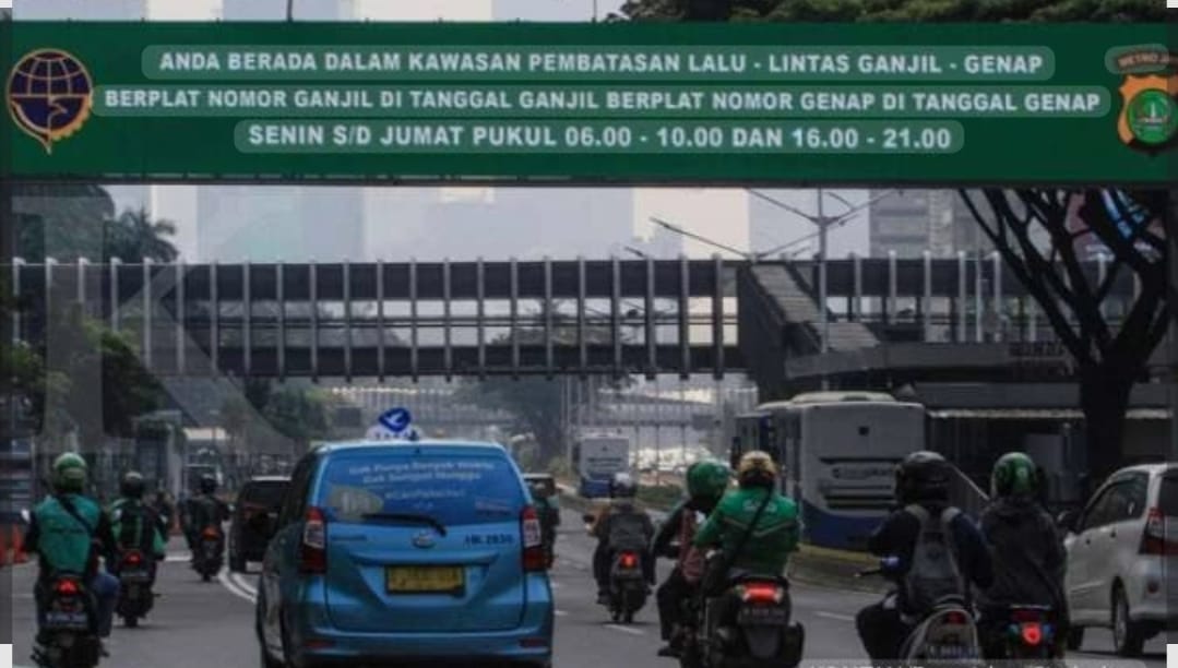 Libur Natal dan Tahun Baru, Ganjil Genap Jakarta Ditiadakan