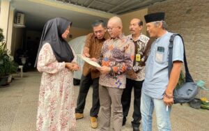 Bagikan Sertifikat PTSL Secara Door to Door di Lebak, Ini Pesan Kakanwil BPN Banten