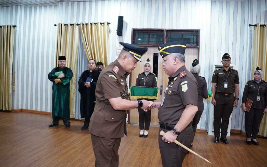 Lantik Asintel dan Kajari Tebing Tinggi, Kajati Sumut Tekankan Penegakan Hukum Humanis