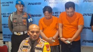 Modus Sasar Warung Eceran, Duo Pengedar Uang Palsu Digulung di Cikarang, Bekasi