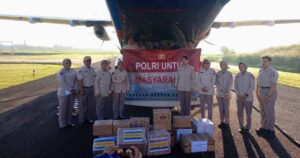 Semangat Gotong Royong, Polri Persilakan Masyarakat Salurkan Bantuan melalui Posko Pondok Cabe