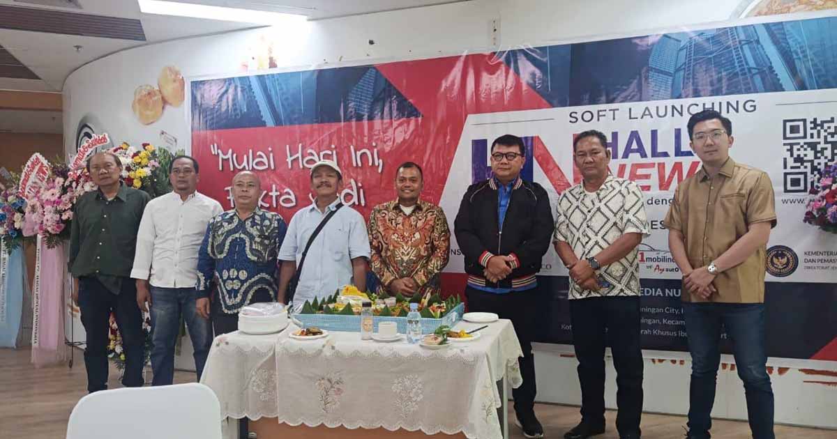 Soft Launching Dihadiri Mantan Irjen Kemenkumham, Pemred Hallonews.com Tegaskan Komitmen “Menyapa dengan Fakta”