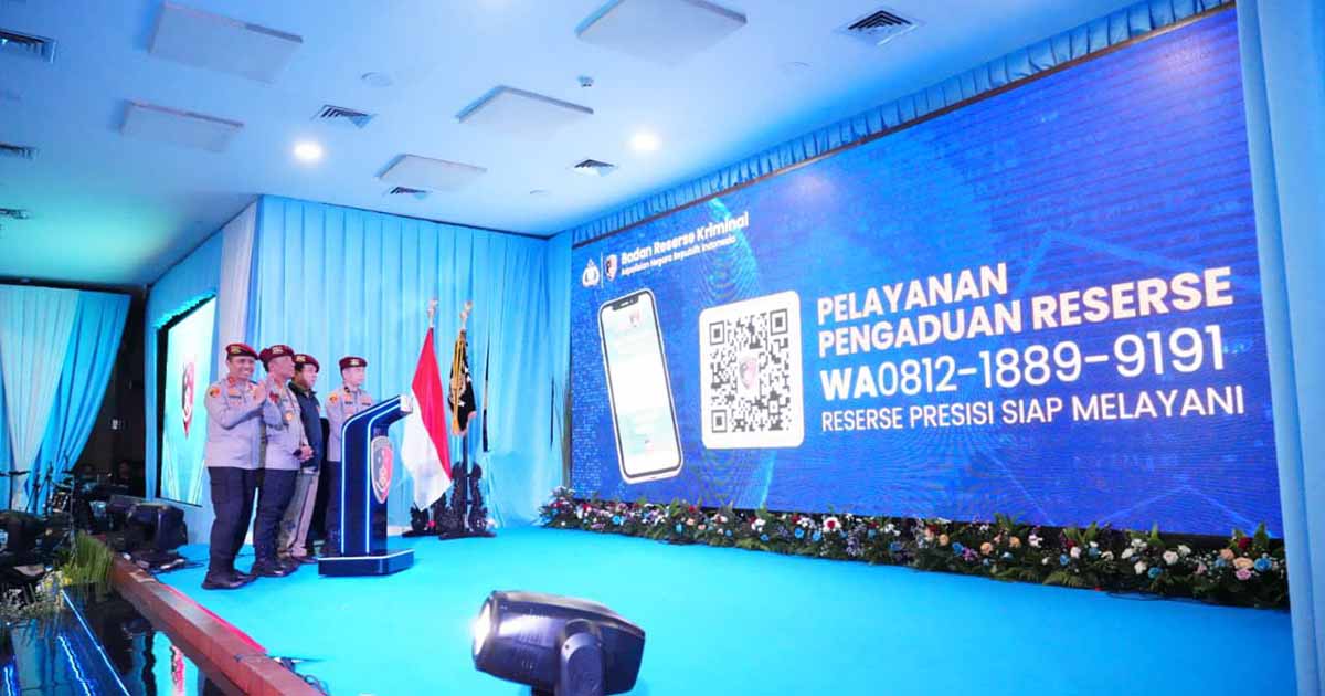 Program Pelayanan Pengaduan Reserse Diluncurkan, Ini Keunggulannya