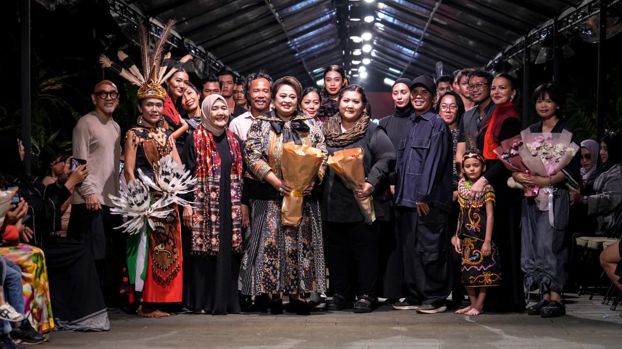 Karya Warga Binaan Pemasyarakatan Memukau di Bali Fashion Trend