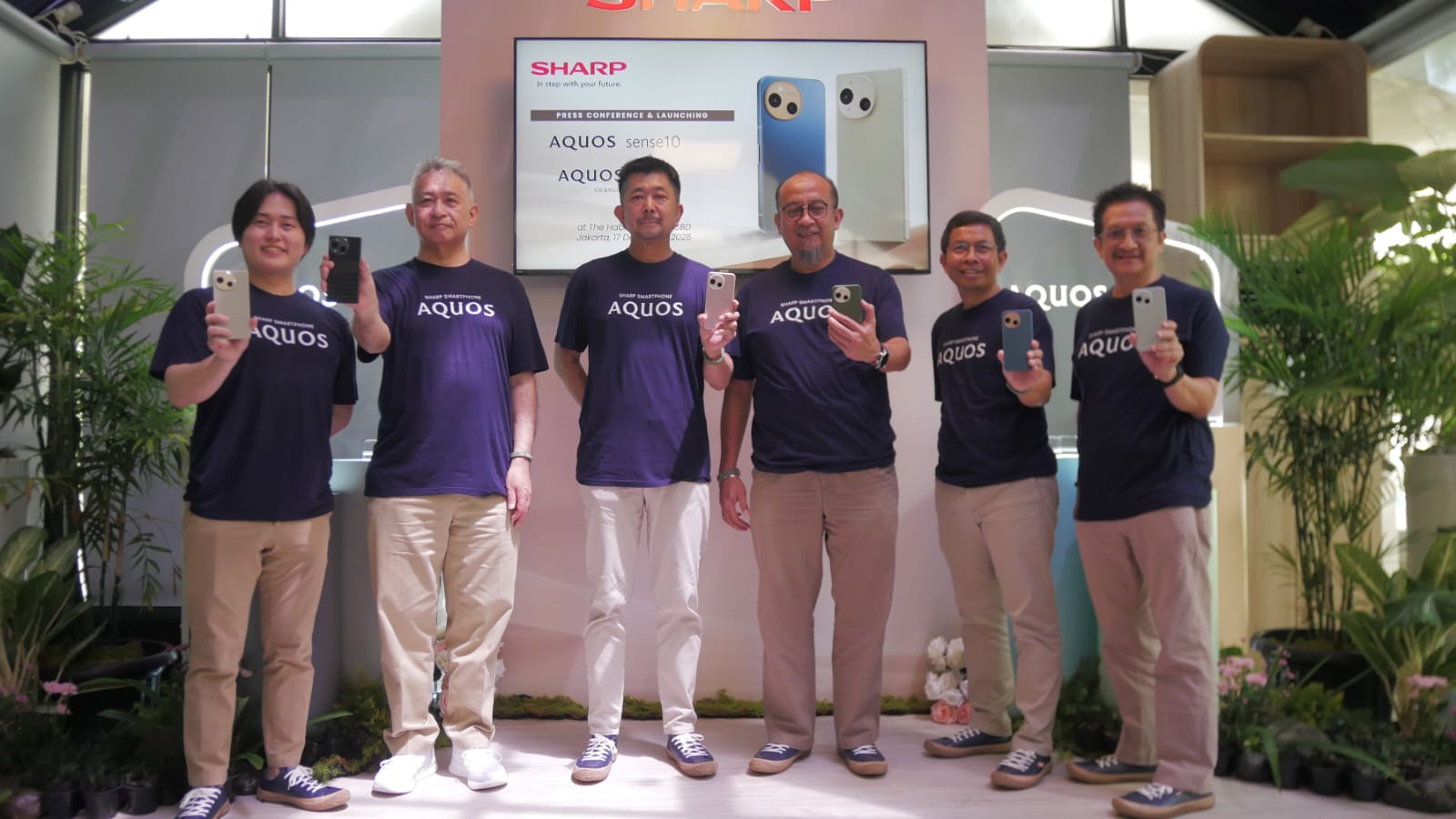 Sharp Perkuat Pasar Smartphone Premium, AQUOS sense10 dan AQUOS R10 Resmi Hadir di Indonesia