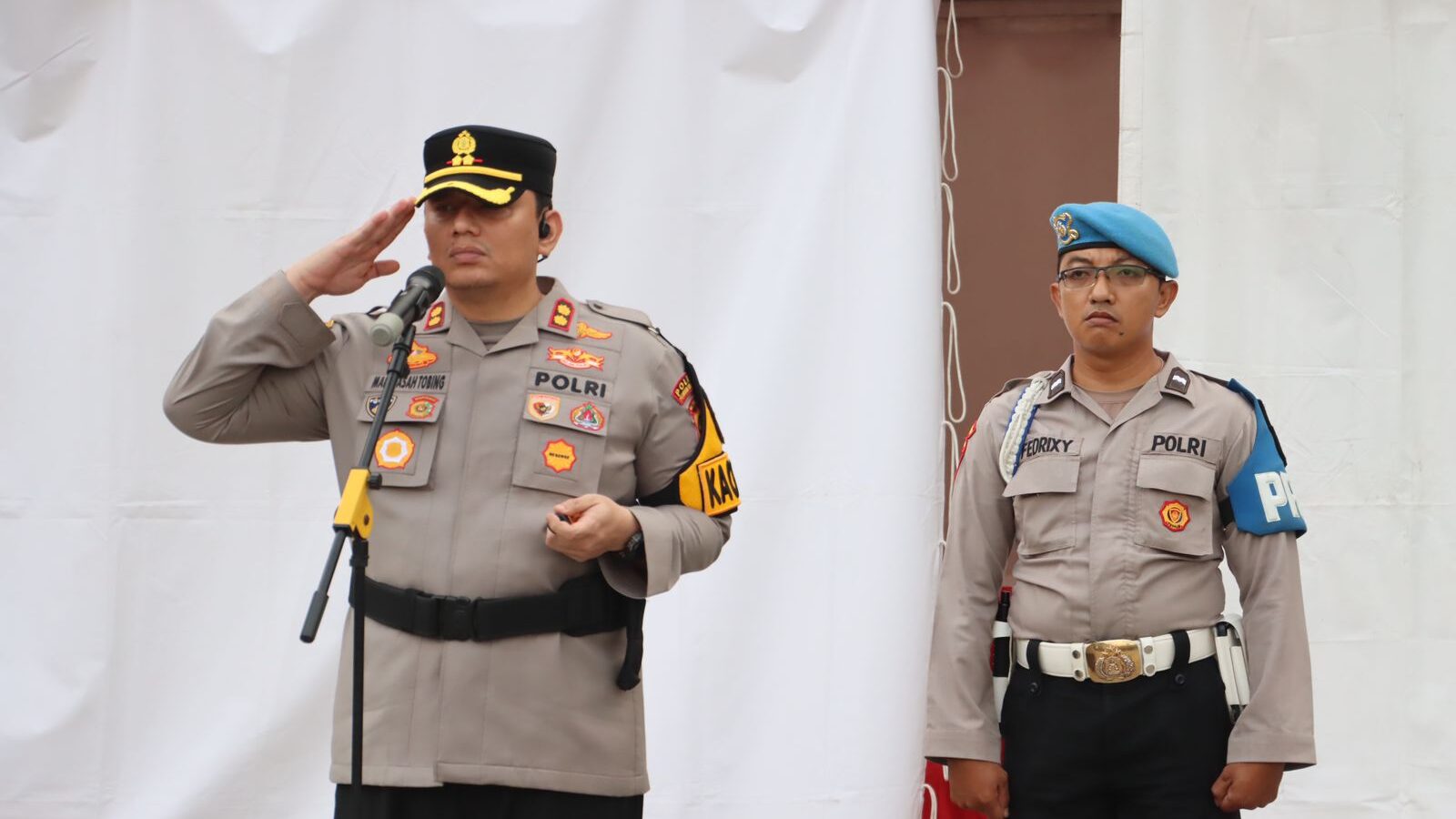 207 Personel Gabungan Amankan Jakarta Utara Berdzikir dan Bersholawat di Makam Mbah Priok