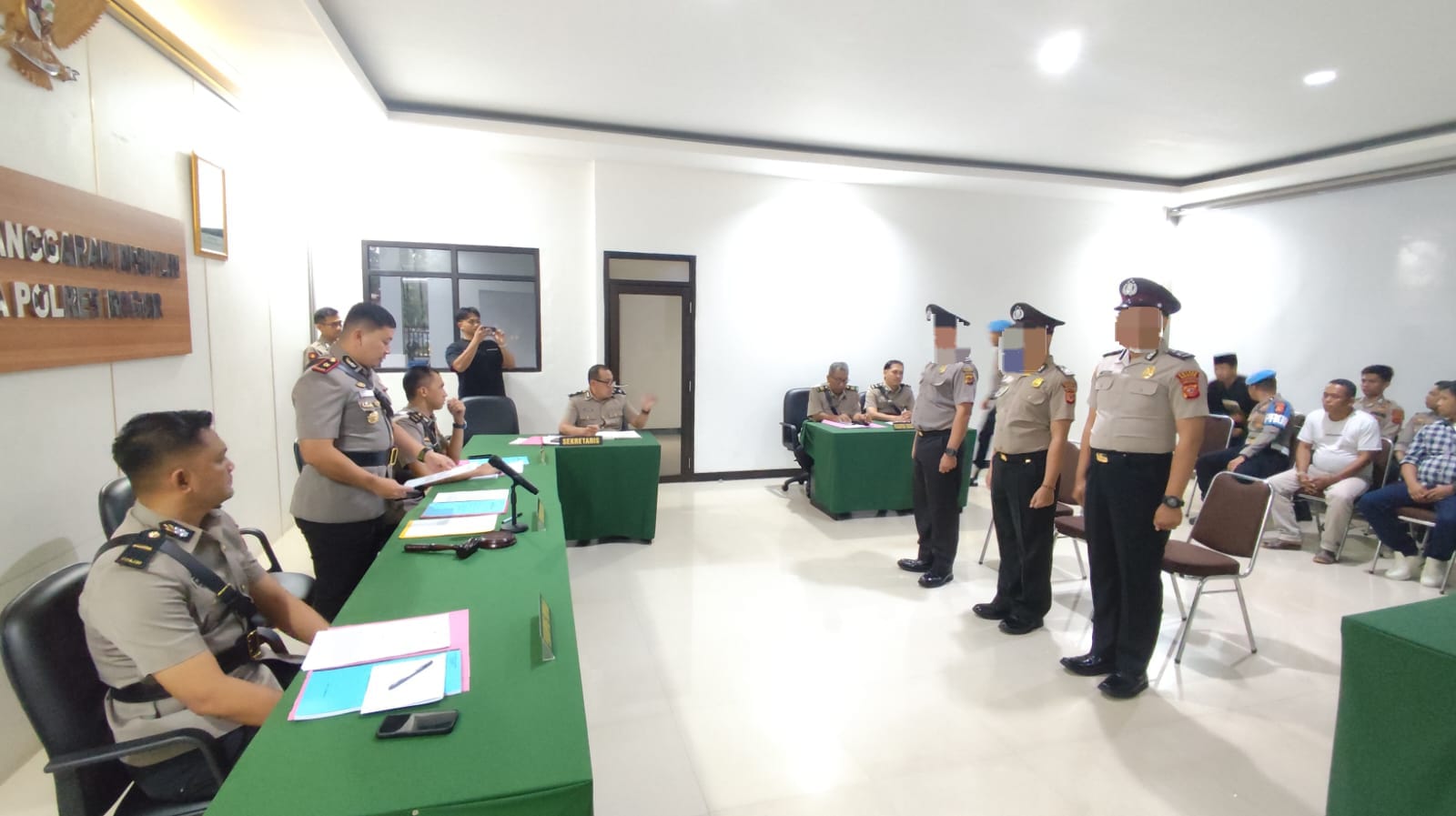 Langgar Peraturan Disiplin Anggota Polri, 3 Personel Polsek Parung Panjang, Polres Bogor di Patsus