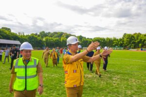 Dedie Rachim Tinjau Rehabilitasi Kawasan GOR Pajajaran