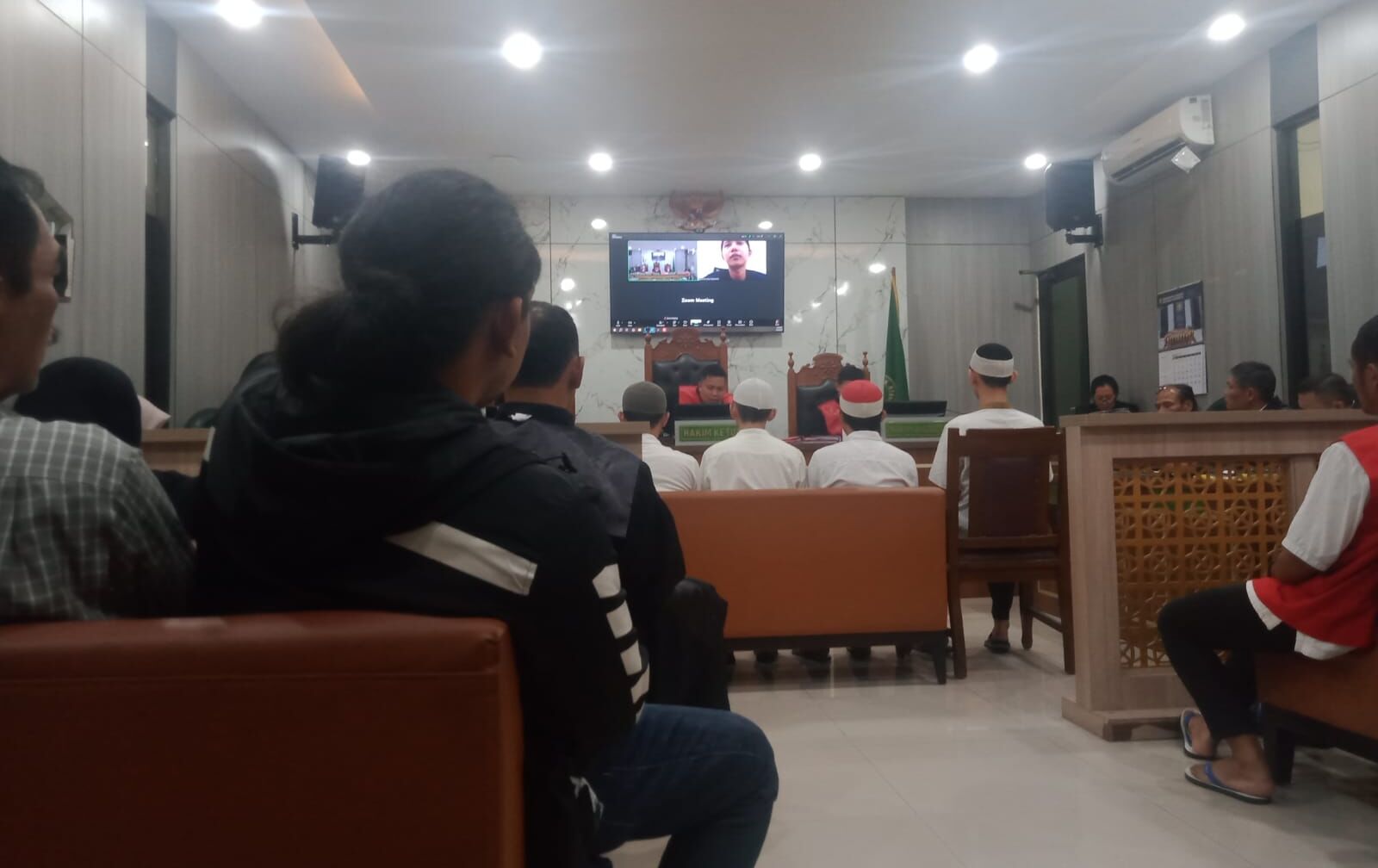 Terbongkar di Persidangan! Enam Terdakwa 78 Kg Ganja Saling Ungkap Peran Masing-Masing