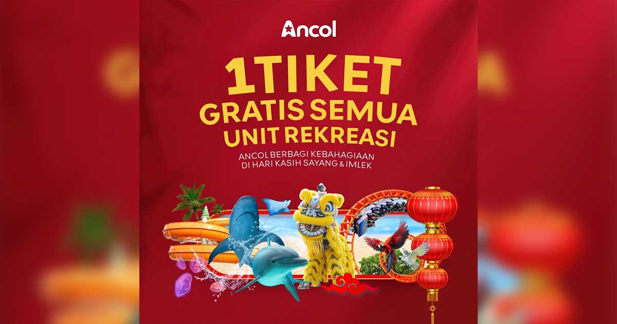 Rayakan Valentine & Imlek, Ancol Buka Tiket Terusan Rp150 Ribu! Dufan hingga Sea World Bebas Masuk Seharian