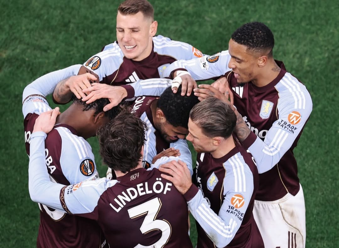 Drama Liga Europa! Aston Villa Bangkit Spektakuler, Roma Lolos dengan 10 Pemain