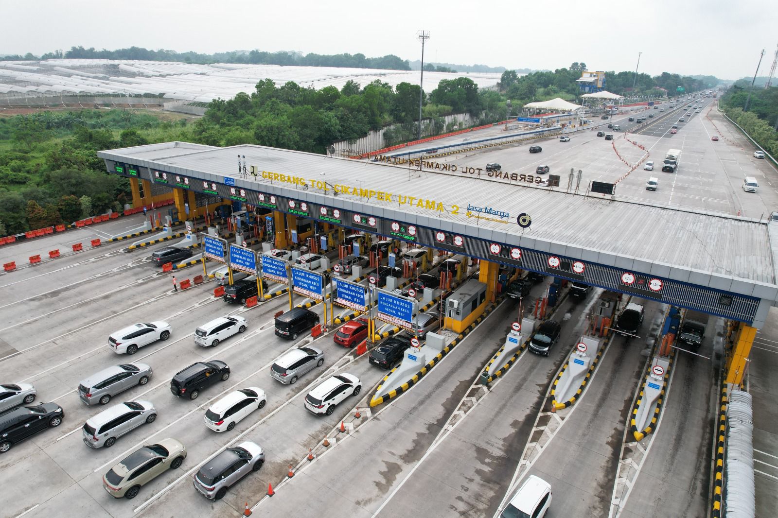 Libur Nataru 2025/2026, Jasa Marga Catat 5,8 Juta Kendaraan Melintas di Jabotabek
