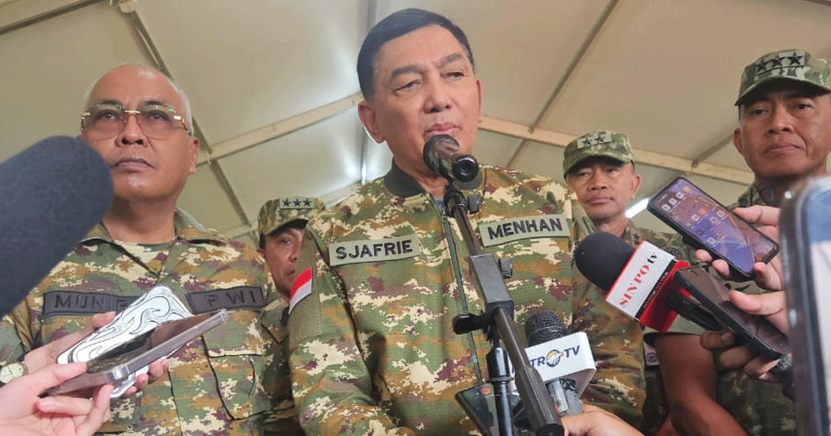 Menhan Sebut Ilegal Logging dan Penyelundupan Tambang Sebabkan Bencana Nasional