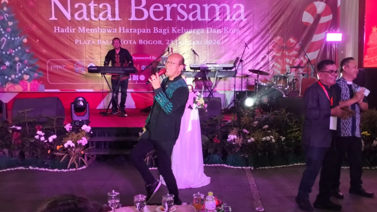 Sejarah 544 Tahun Terpecah! Natal Pertama Digelar di Plaza Balai Kota Bogor