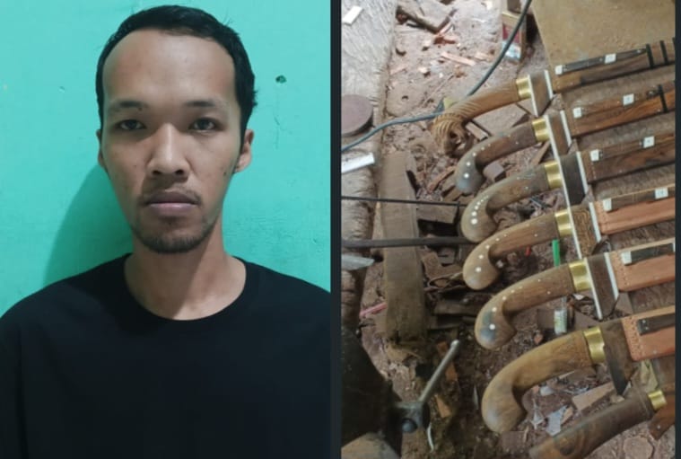 Dari Kampung di Jasinga, Golok Buatan Pemuda Ini Menembus Pasar Belanda
