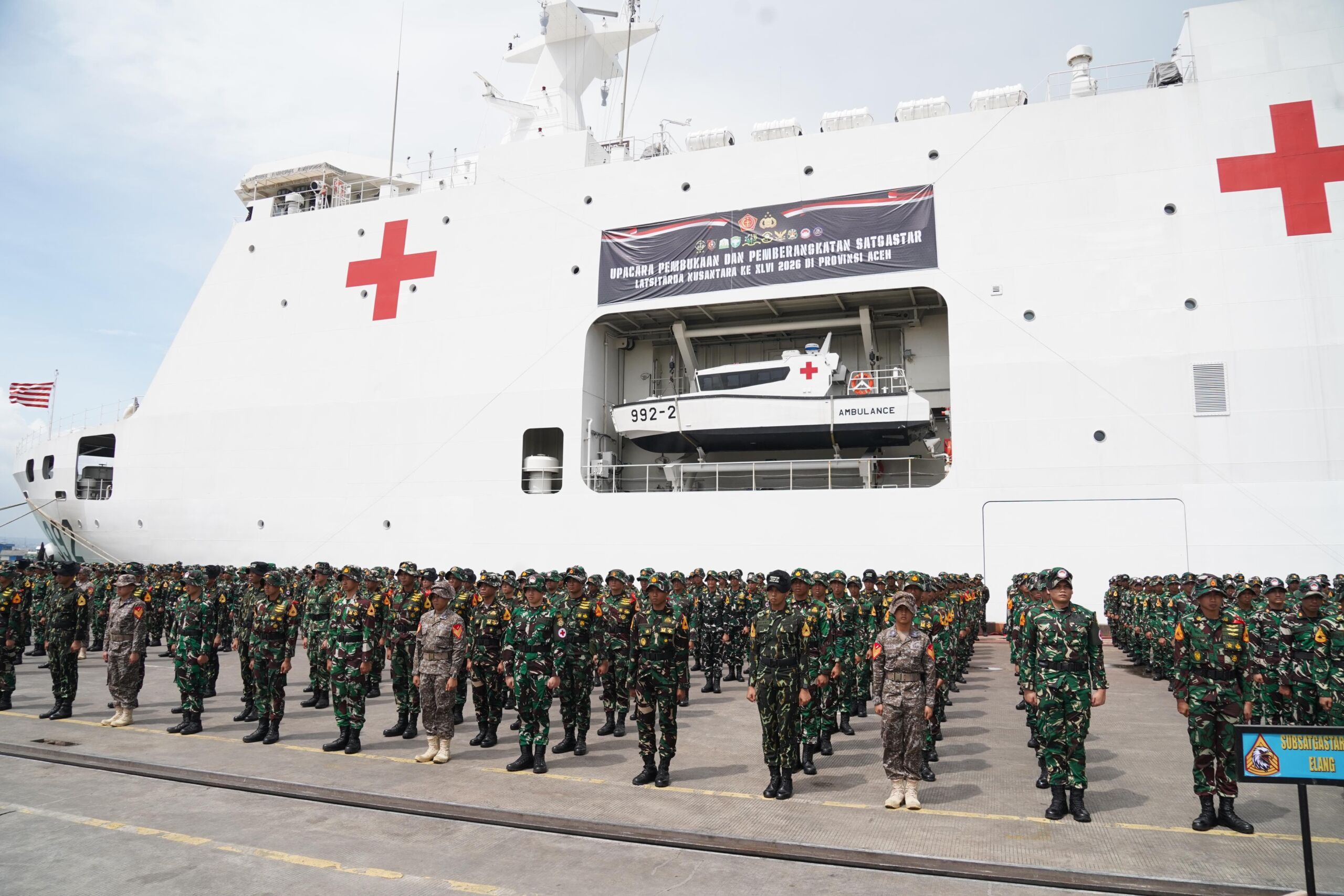 Percepat Pemulihan, 283 Taruna Akpol Diterjunkan ke Aceh Tamiang