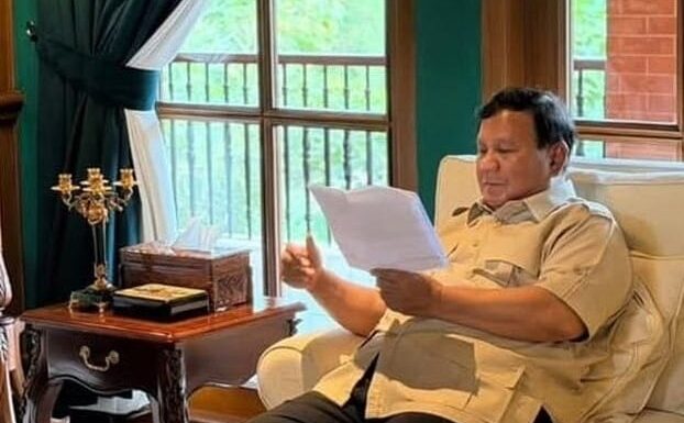 Presiden Prabowo Gelar Retret Kabinet di Hambalang, Kabinet Merah Putih Kenakan Safari Cokelat Muda