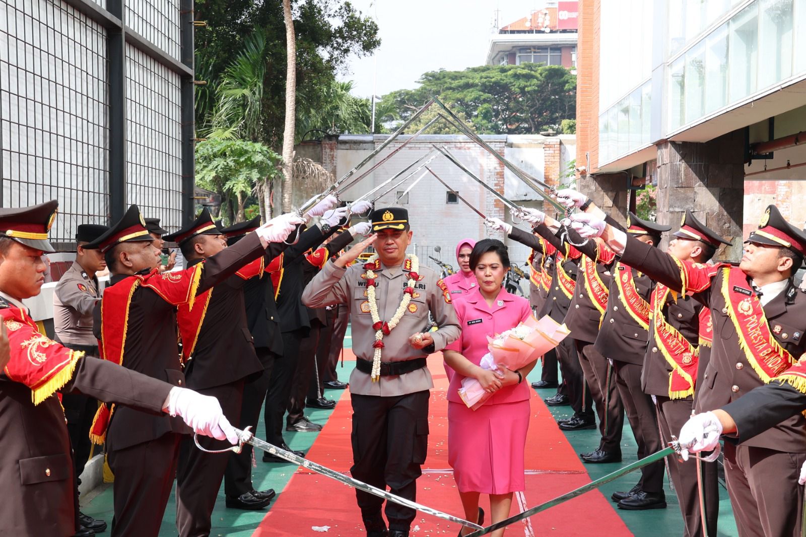 Kombes Pol Wisnu Wardana Resmi Menjabat Kapolresta Bandara Soetta, Ini Pesannya