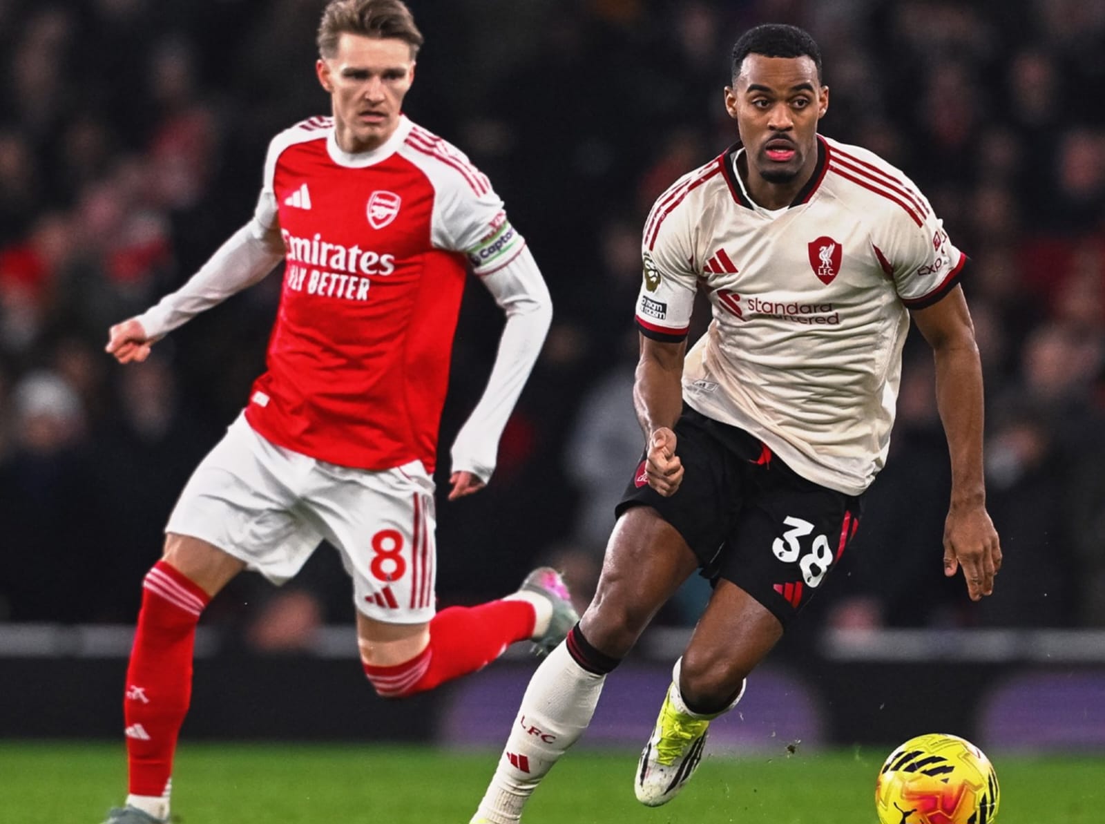 Ditahan Liverpool di Emirates, Keane Sebut Arsenal Kurang Percaya Diri