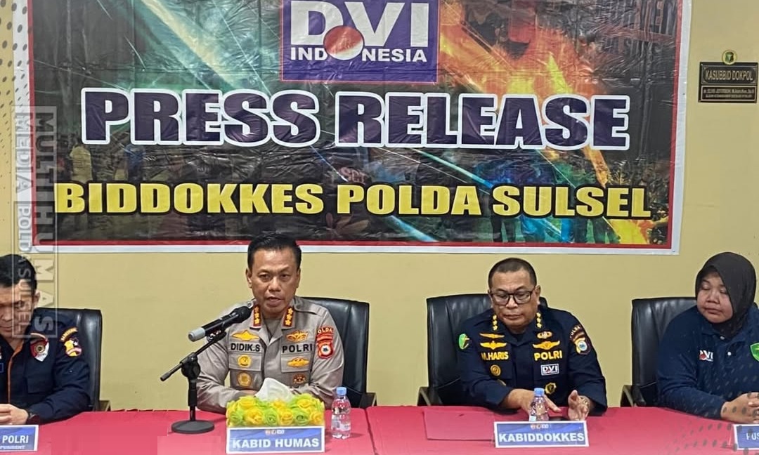 RS Bhayangkara Makassar Kembali Terima Jenazah Korban Pesawat Jatuh di Gunung Bulusaraung