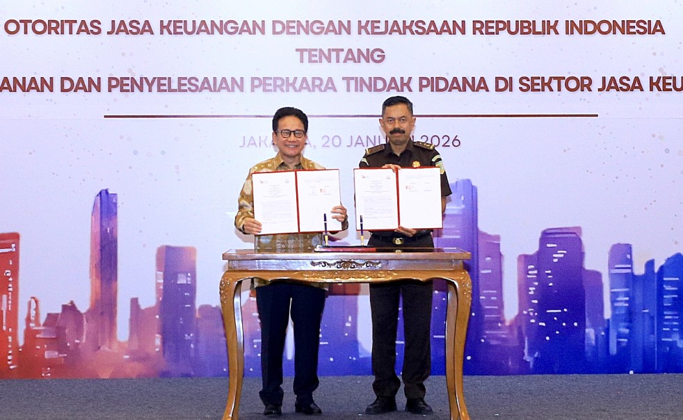OJK dan Kejaksaan Perkuat Sinergi Penanganan Perkara di Sektor Jasa Keuangan