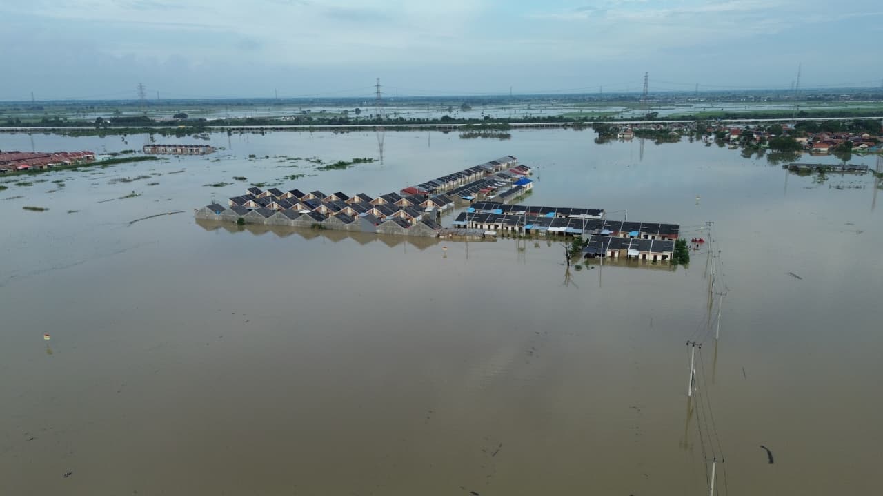 BPBD: Banjir Meluas, 20 Kecamatan di Kota dan Kabupaten Bekasi Terendam