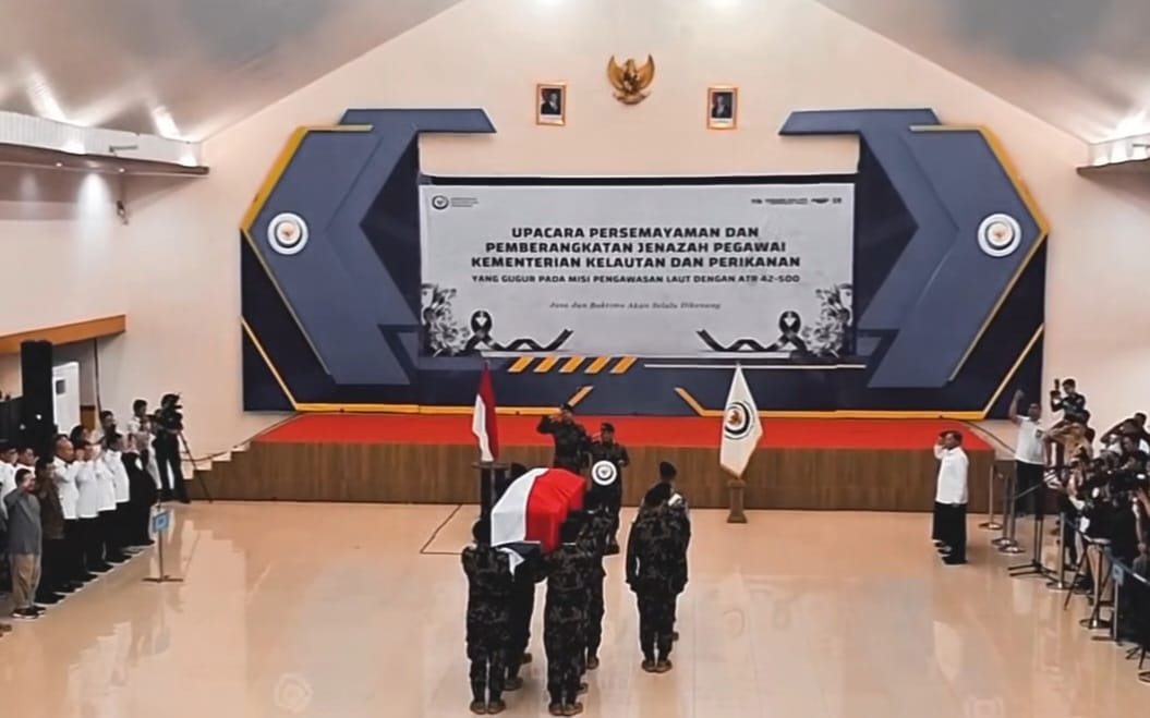 ASN KKP yang Jadi Korban Jatuhnya Pesawat ATR 42-500 Dapat Pangkat Anumerta