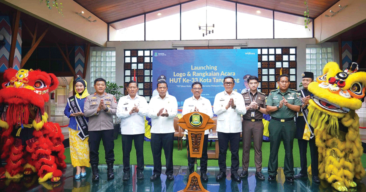 Sachrudin: HUT ke-33 Kota Tangerang Bukan Seremoni, Tapi Momentum Melayani Tanpa Henti